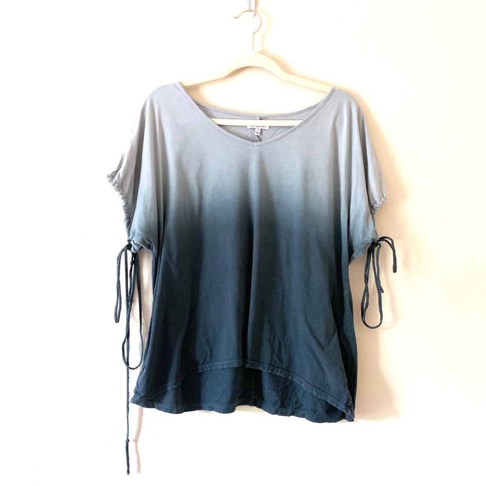 Ombré gray top